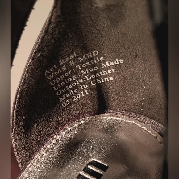 Unlisted Gray Satin Open Toe Heels 8 - Picture 6 of 6